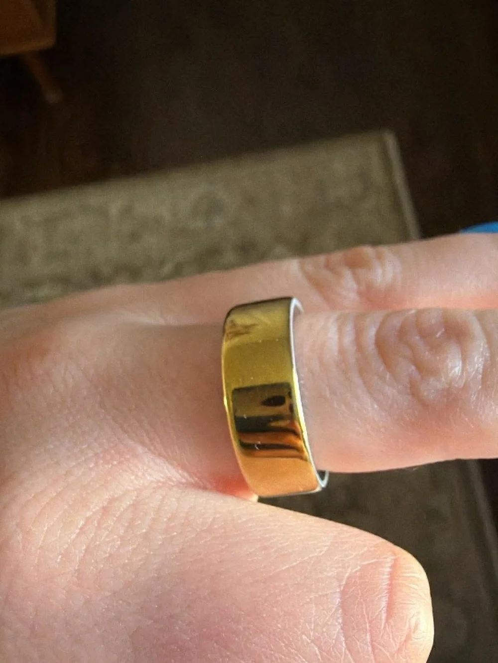 Gold Oura Ring for Sale-size 8